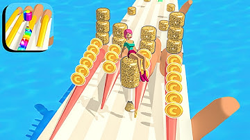 BEAUTY RUN ALL LEVELS GAMEPLAY ANDROID,IOS (LEVELS 30-31)