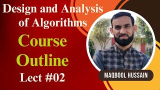 Design and Analysis of Algorithms - Class 2 Urdu / Hindi