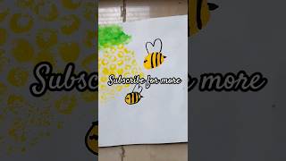 bee 🐝 hive but with bubble wrap #shorts #art #amazing #bee hive