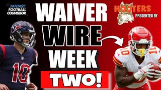 Waiver Wire Week 2 Pickups - Fantasy Football 2022
