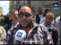 ازدحام المواطنين امام وزارة الصناعة
