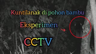 PENAMPAKAN KUNTILANAK POHON BAMBU - Eksperimen CCTV.