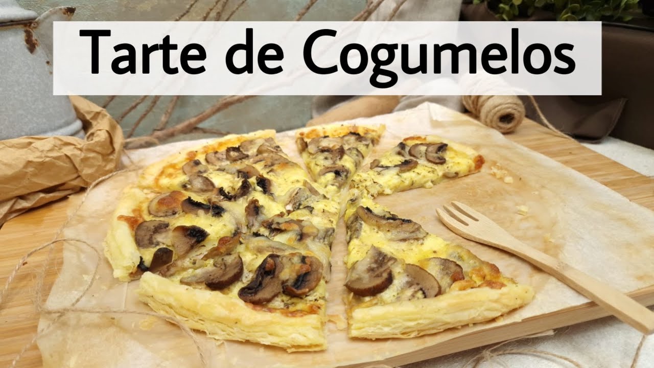 TARTE DE COGUMELOS SEM GLÚTEN TOTALMENTE VEGANA SUPER SABOROSA | NA COZINHA COM AMOR | Susana Ramos