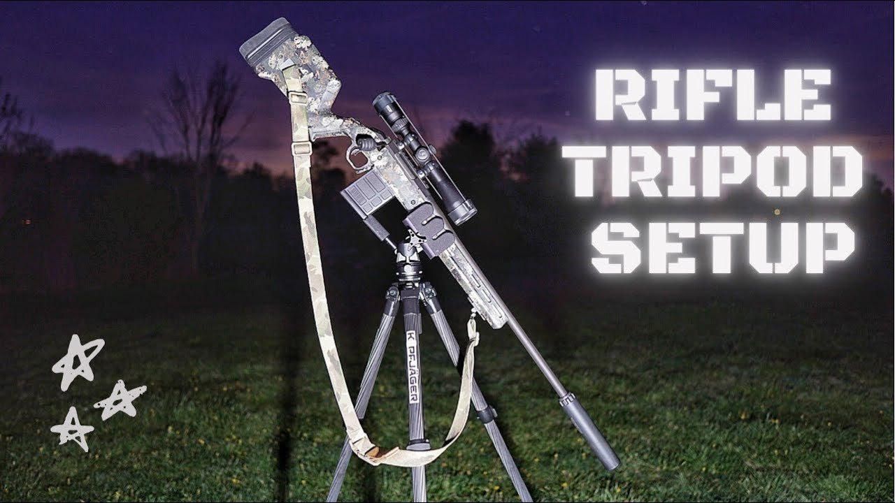 Rifle Tripod Review - Kopfjager Reaper Grip and Carbon Fiber Tripod