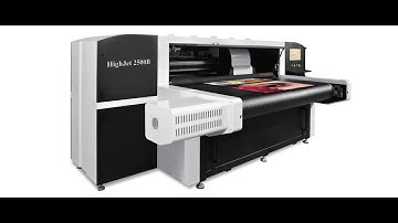 เครื่องพิมพ์ลูกฟูก รุ่น HighJet 2500 B