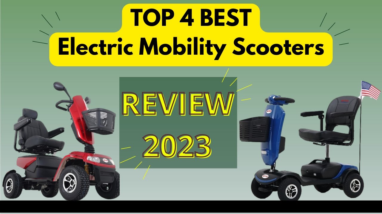 Top 4 Best Electric Scooters [REVIEW 2023] Electric Scooters For Senior