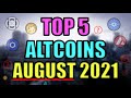 5 COINS SET TO EXPLODE IN AUGUST! EPIC SUPPLY SHOCK TO SEND CRYPTOCURRENCY SKY HIGH!