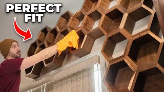 How to Make Honeycomb Shelves