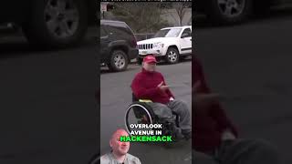 Handicap Man PUSHED out of parking spot by construction workers "For 5 minutes"