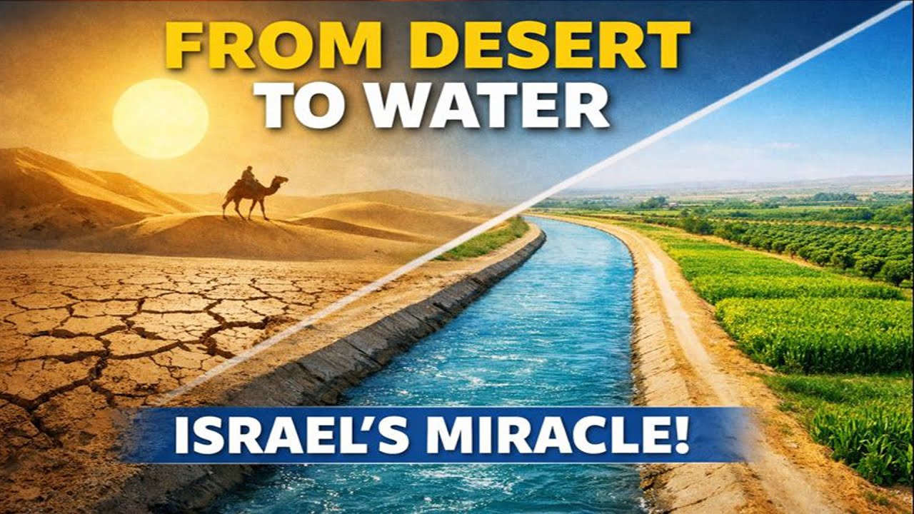 How Israel’s Massive Desert River Redefined the Country’s Future