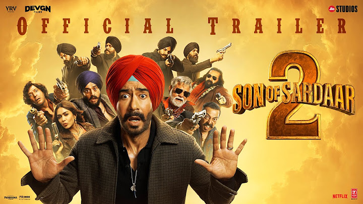 Son Of Sardaar 2 - OFFICIAL TRAILER | Ajay Devgn & Mrunal Thakur | Vijay Kumar Arora | 25th July