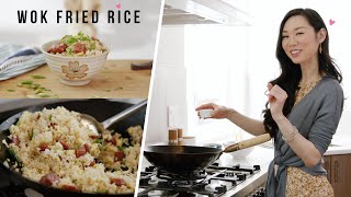 How to Make Egg Fried Rice ♥ with Chinese Sausage