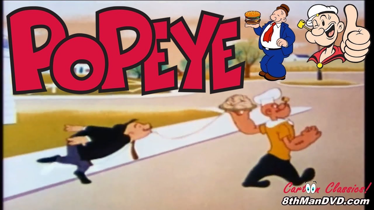 POPEYE THE SAILOR MAN Spree Lunch (1957) (Remastered) (HD 1080p