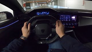 2023 Peugeot 408 [1.2 PureTech, 130 HP] NIGHT POV Test ride (Ambient light, LED lights) #73 CARiNIK