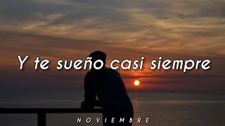 Video thumbnail of "Sólo Sé - Andrés Obregón // Letra. ♡"