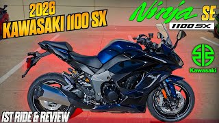 2026 KAWASAKI NINJA 1100 SX SE 1st Ride & Review | See Why its the Class Leader! @RayBowdenRides