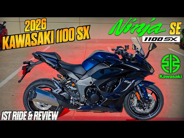 2026 KAWASAKI NINJA 1100 SX SE 1st Ride & Review | See Why its the