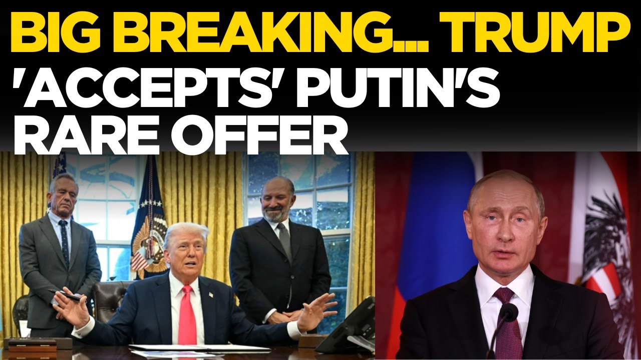 Trump Signs Orders LIVE | 'I'd Like To Buy...': Trump Accepts Putin's Offer; US 