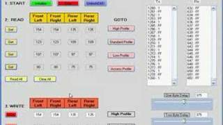 EAS Calibrate Software - Demonstration screenshot 3