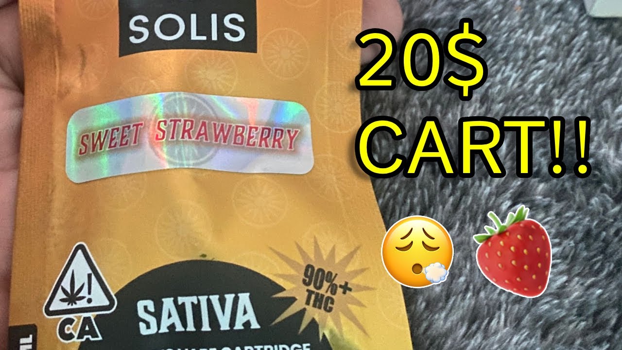 Solis Sweet Strawberry Cartridge Review | Best Budget Cart Brand? | OFF THE RADAR REVIEWS