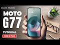 Como colocar uma chamada em espera durante uma ligação no Motorola Moto G77