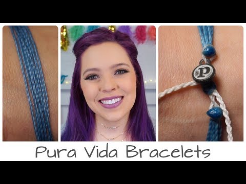 Pura Vida Bracelet Anxiety Awareness by Irene Colgan