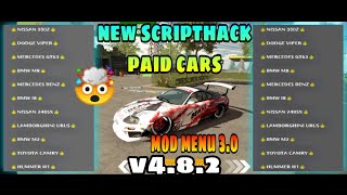 New Scripthack || Mod Menu 3.0 || Car Parking Multiplayer v4.8.2