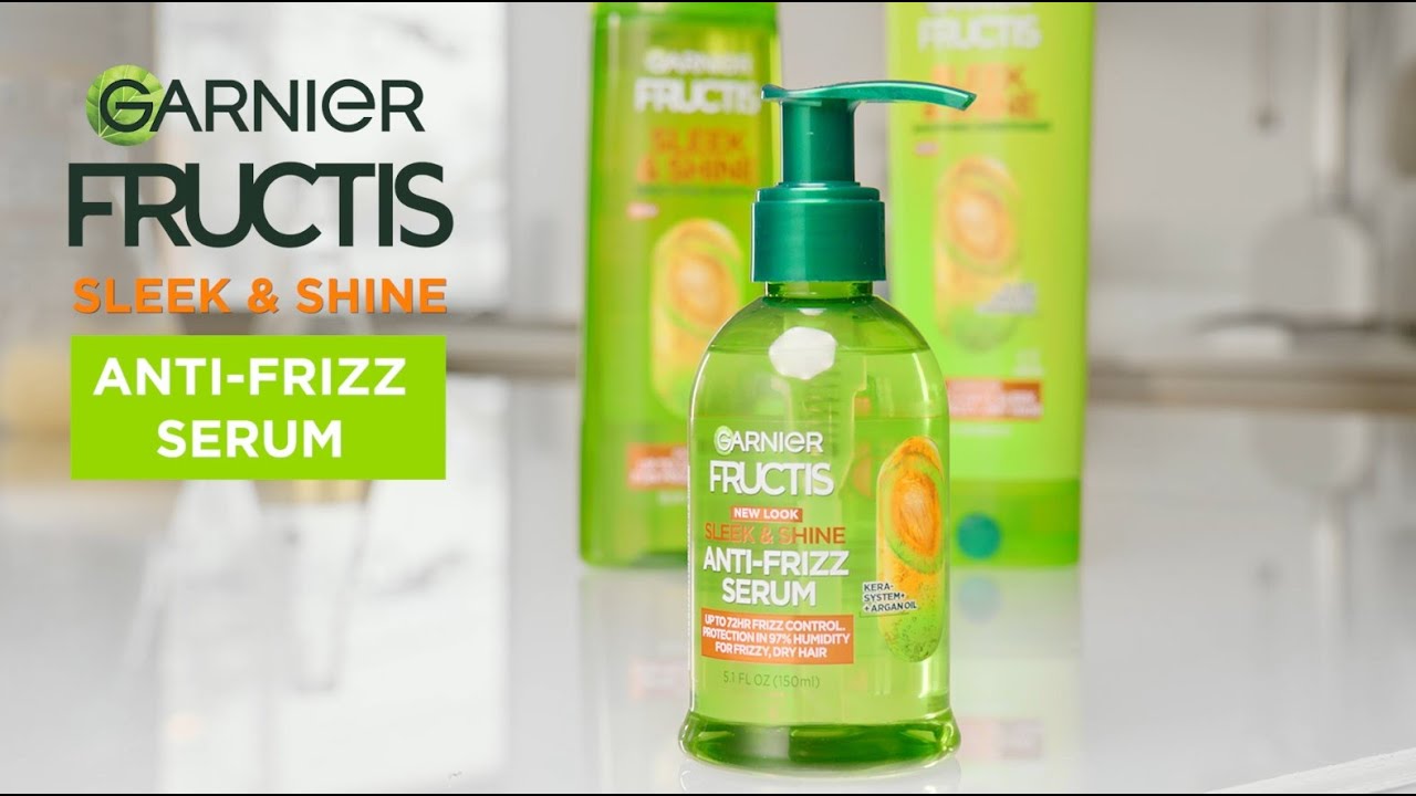 Fructis Sleek and Shine Anti-Frizz Serum for total control - Garnier