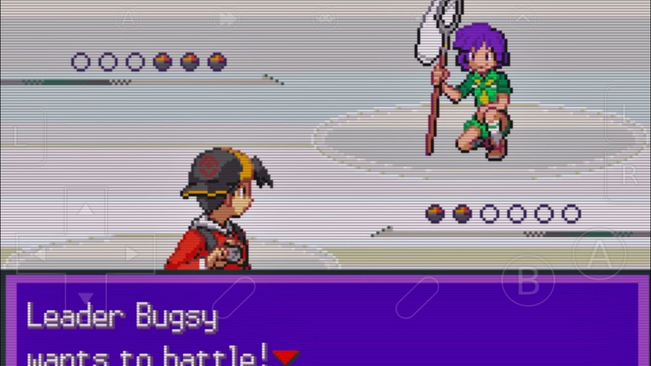Pokémon Liquid Crystal (Level Cap Rule) - VS. Bugsy (Win) (Hive Badge received!)