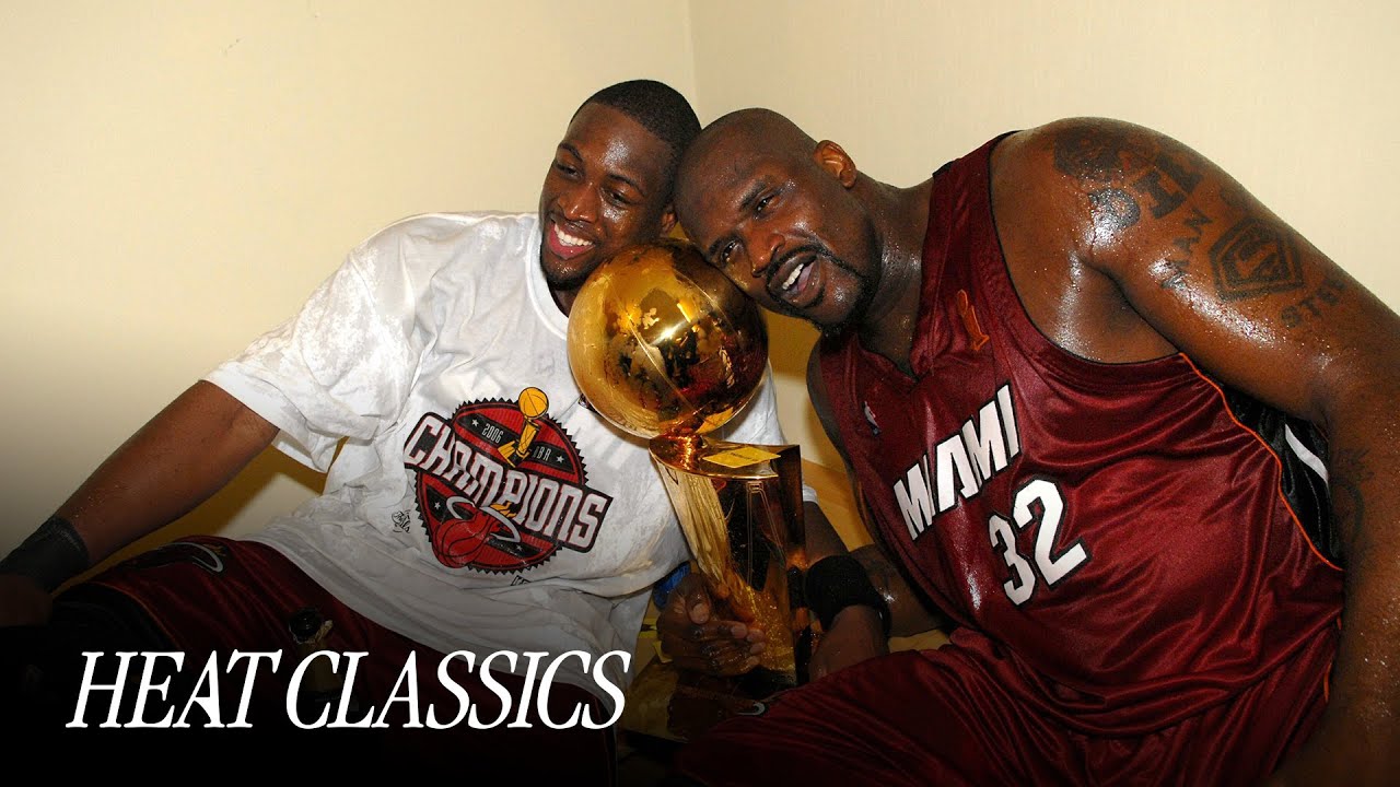 Wade & SHAQ Clinch Miami's First NBA Title 🏆