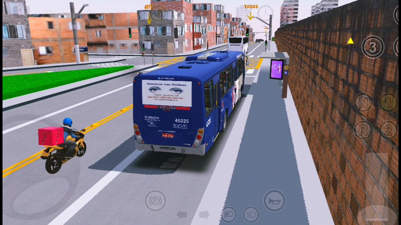 Proton Bus Simulator Gameplay - Route 767TP Aricanduva Map Driving