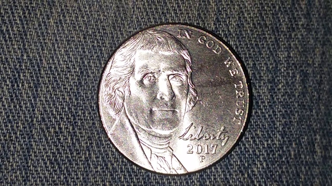 RECEIVED A 2017 P JEFFERSON NICKEL IN MY CHANGE!