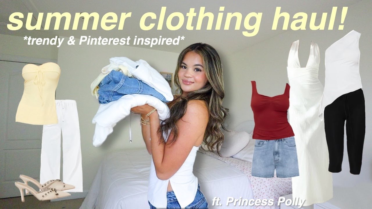 SUMMER CLOTHING ESSENTIALS HAUL | Princess Polly Haul