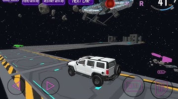 Car Crash Simulator Mars exploring the road