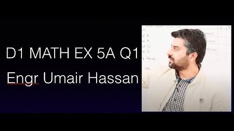 D1Math || Ex 5A || Algebra || Linear Equations