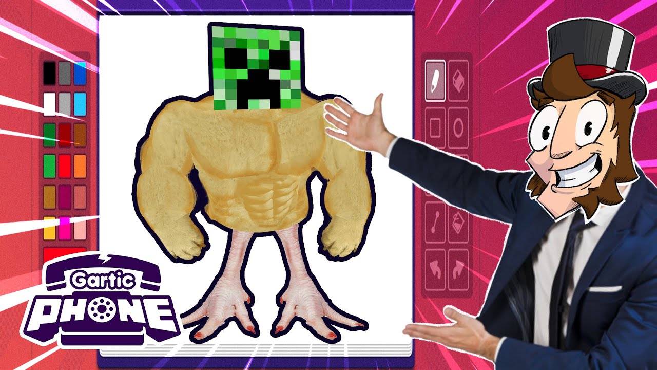 Vytvárame mobov v Gartic Phone