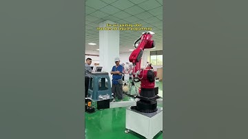 Arm span 1.5 meters, load 10kg #painting robot #six-axis robot #industrial robots