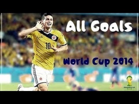 James Rodríguez ● All Goals ● World Cup 2014  ● World Cup 2018- 720p HD