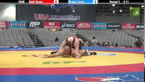 D Division 85KG - Brett Deam vs. Themis Lonis