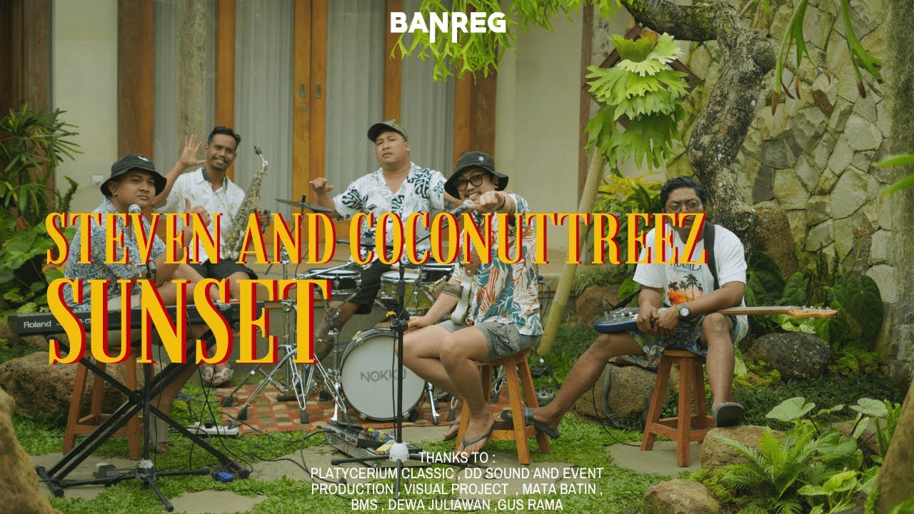 STEVEN & COCONUTTREEZ - SUNSET (COVER BANREG OFFICIAL )