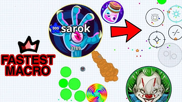 FASTEST MACRO!! (AGARIO MOBILE)