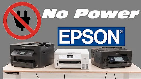 Fix Epson Printer Not Powering On (Workforce Stylus Expression EcoTank Pro Artisan InkJet ColorWorks