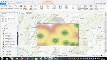 Week3 Mini lecture 3B distance direction allocation arcPro