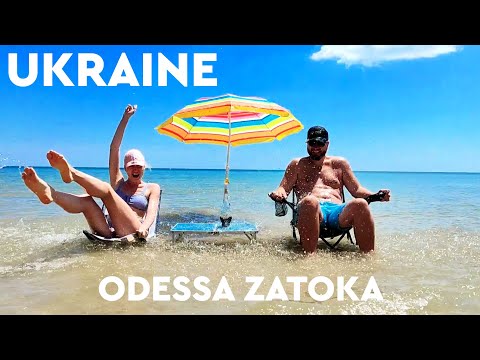 UKRAINE Odessa ZATOKA Black SEA / Summer / Deserted Beach / Warm Sea and Incredible Nature