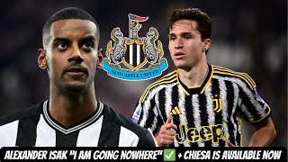 Federico Chiesa to Newcastle United for 30 MILLION ? + TRANSFER PLANS LEAKED !!!!!