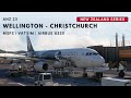 Wellington - Christchurch New Zealand | Full Flight on VATSIM | Fenix A320 | 2024 | MSFS