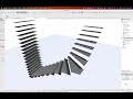 Archicad27 viertelgewendelte Stiege 2D schräg zu Morphkörper