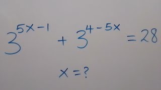 A Nice Exponential Problem | Math Olympiad