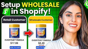 How To Add A Wholesale Area To Your Shopify Store 2025 ( Step by Step Tutorial)