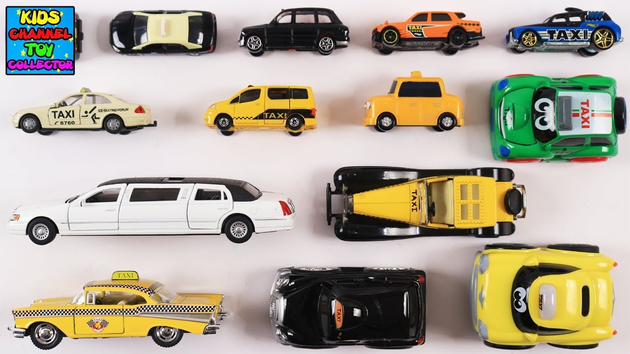 Learning Types Of Taxi S For Kids Children Toddlers Babies Taxi Van Luxury Taxi Learning Toys Youtube